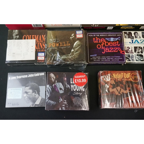 371 - CD's - Collection of 20+ Jazz / Swing related box sets, to include Bud Powell, Art Tatum, Benny Cart... 