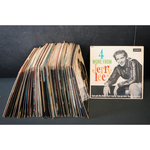 425 - Vinyl - Over 60 UK & French pressing Rock N Roll, Beat EP's including Jerry Lee Lewis x 6, Chuck Ber... 