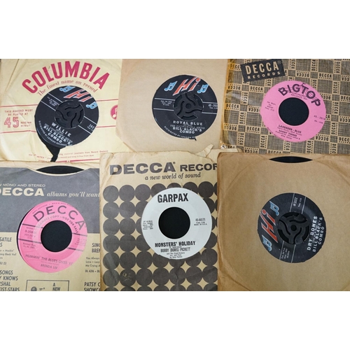 426 - Vinyl - Over 100 US & European mainly Rock N Roll & Rockabilly singles featuring some demos includin... 