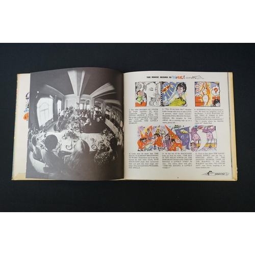 434 - Vinyl - The Beatles Magical Tour MMT 1 mono with blue lyric sheet (rust to staples), no inner sleeve... 