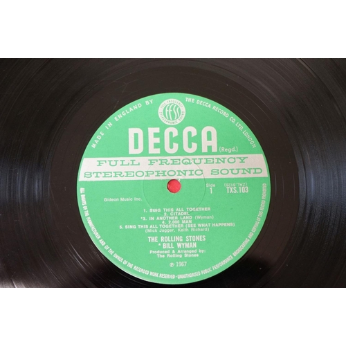 539 - Vinyl - The Rolling Stones Their Satanic Majesties on Decca TXS 103.  Green unboxed Decca stereo lab... 