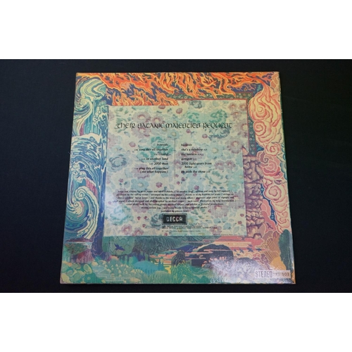 539 - Vinyl - The Rolling Stones Their Satanic Majesties on Decca TXS 103.  Green unboxed Decca stereo lab... 