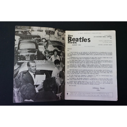 546 - Memorabilia - The Beatles Book August 1963 Issue 1.  Some wear but intact and Vg overall with ni los... 