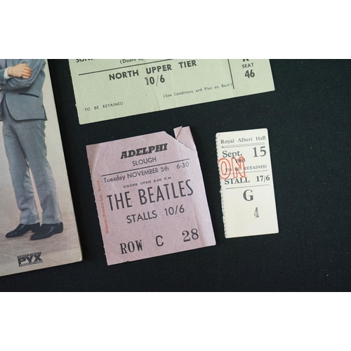 548 - Memorabilia - The Beatles ticket stubs for Adelphi Slough 5th November 1963, Royal Albert Hall 15th ... 