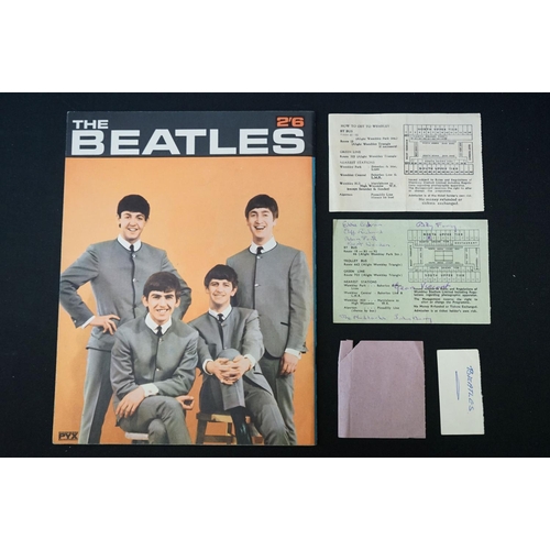 548 - Memorabilia - The Beatles ticket stubs for Adelphi Slough 5th November 1963, Royal Albert Hall 15th ... 