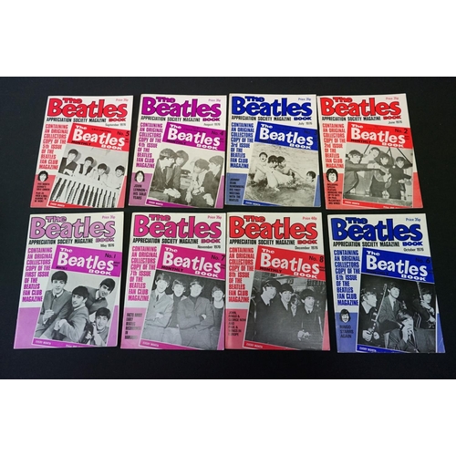 552 - Memorabilia - The Beatles Appreciation Society Magazine Book - 35 editions from May 1976 to April 19... 