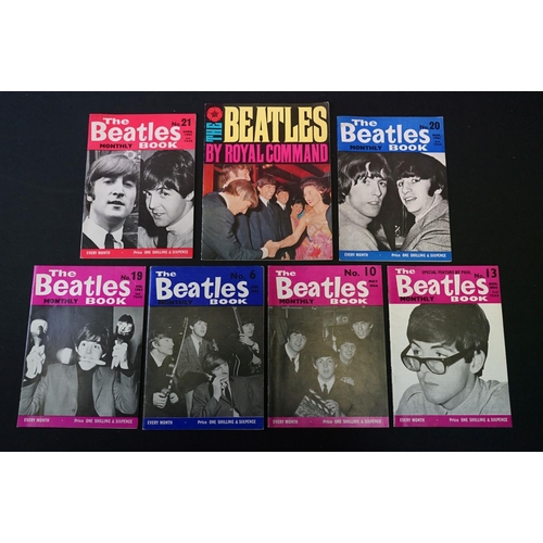 569 - Memorabilia - Beatles Monthly Nos 6,7,8,9,10,11,12,13,15,16,18,19,20,21 plus Beatles By Royal Comman... 