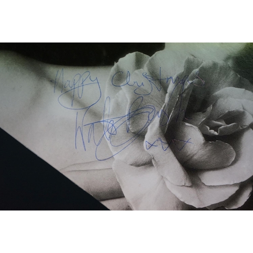 571 - Vinyl & Autograph - Kate Bush The Sensual World (EMD 1010) signed with Happy Christmas note.  Vg+