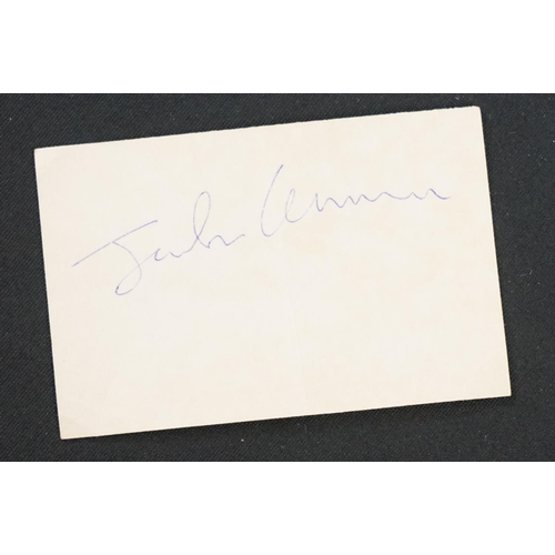 577 - Memorabilia - Full set of The Beatles autographs John Lennon, Paul McCartney, George Harrison, and R... 