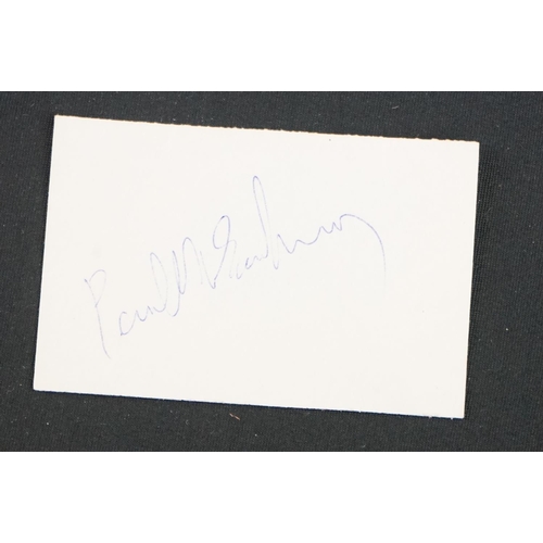 577 - Memorabilia - Full set of The Beatles autographs John Lennon, Paul McCartney, George Harrison, and R... 