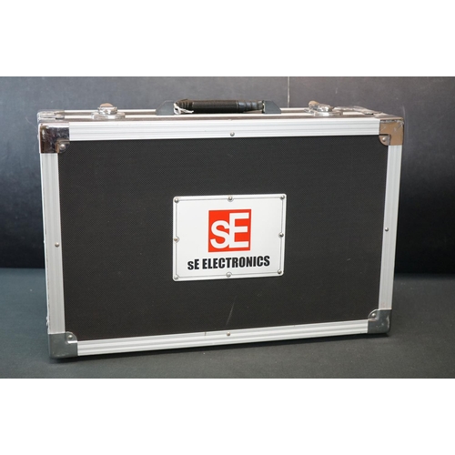 586 - Music Equipment - SE Electronics Gemini Condenser Microphone in original fitted case.  Includes micr... 