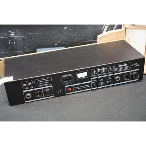 590 - Music Equipment - A boxed TC Helicon VoicePro voice processor effects unit, along with a SPL Gold Mi... 