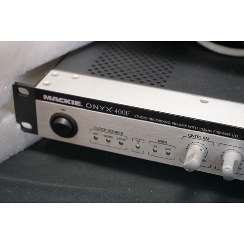 590 - Music Equipment - A boxed TC Helicon VoicePro voice processor effects unit, along with a SPL Gold Mi... 