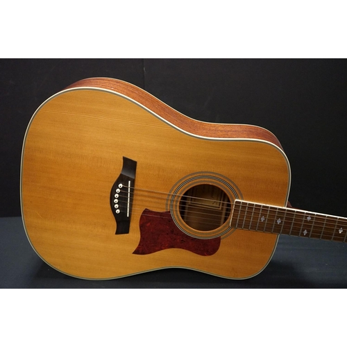 595 - Guitar - Tanglewood TW15N-NS dreadnought acoustic guitar