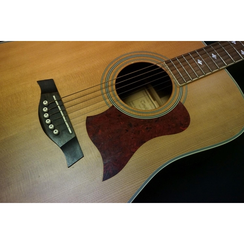 595 - Guitar - Tanglewood TW15N-NS dreadnought acoustic guitar