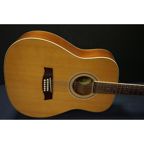 596 - Guitar - Brunswick 12 string dreadnought acoustic guitar