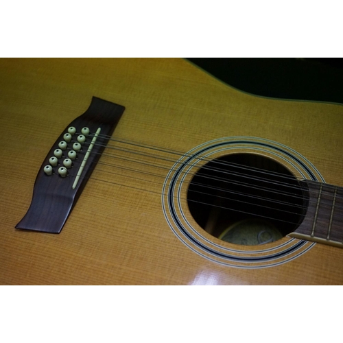 596 - Guitar - Brunswick 12 string dreadnought acoustic guitar