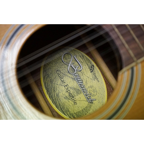 596 - Guitar - Brunswick 12 string dreadnought acoustic guitar