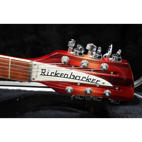 599 - Guitar - A 2006 Rickenbacker 330/12 twelve string electric guitar with Rickenbacker hard case, manua... 