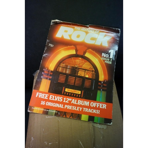 429 - Vinyl - The History Of Rock all 40 volumes including the associated magazines.  Condition Vg+ overal... 