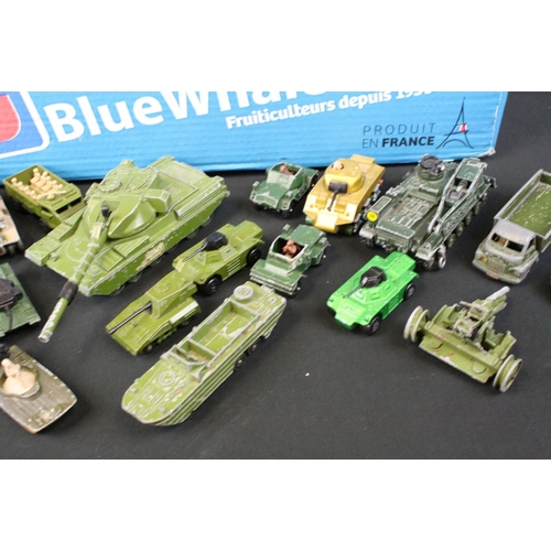 1127 - Quantity of play worn diecast / plastic / tin plate models from the 1960s onwards to include Corgi, ... 