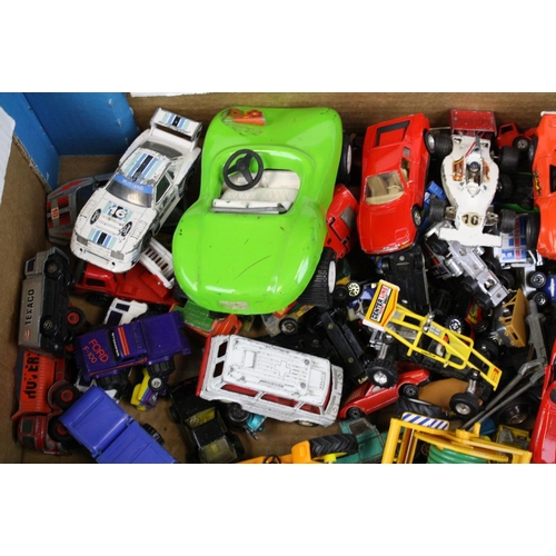 1127 - Quantity of play worn diecast / plastic / tin plate models from the 1960s onwards to include Corgi, ... 