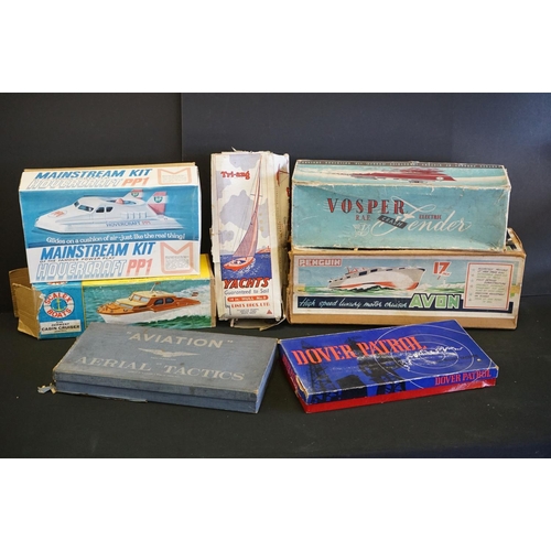 462 - Seven boxed nautical themed toys and games to include Penguin 17