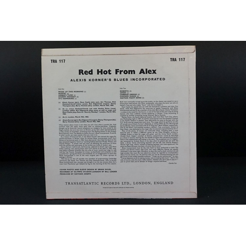 10 - Vinyl - Blues - Alexis Korner’s Blues Incorporated - Red Hot From Alex (1964 UK 1st pressing, Transa... 