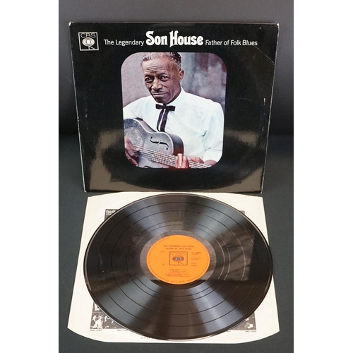 15 - Vinyl - Blues - 6 UK pressing Blues albums.  Son House - Legendary Father Of Folk Blues (1966 CBS Mo... 