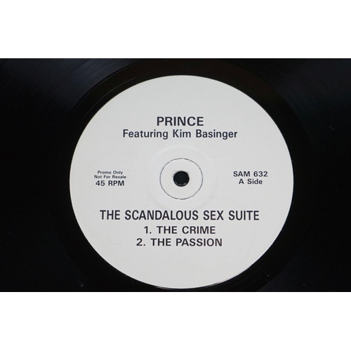 3 - Vinyl - Prince - 4 UK Promo 12” to include Sign ‘O’ The Times (Promo SAM 349) EX,  The Scandalous Se... 