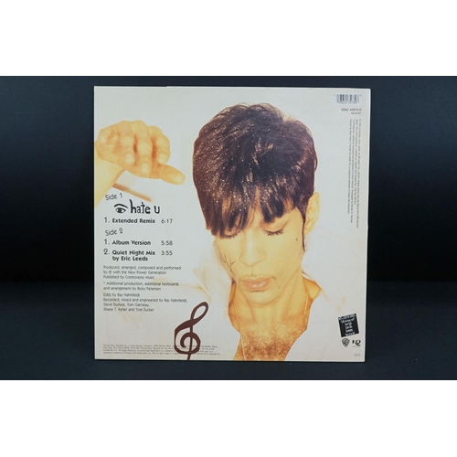 4 - Vinyl - Prince - 5 UK limited edition 12”. I Hate U (W0315T) EX / EX (unplayed), Mountains (W8711T) ... 