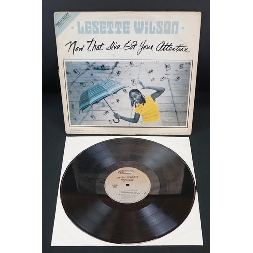 42 - Vinyl - Jazz Funk / Soul Jazz - 2 Original releases by Lesette Wilson. Look iNto Tomorrow (1984 US 1... 