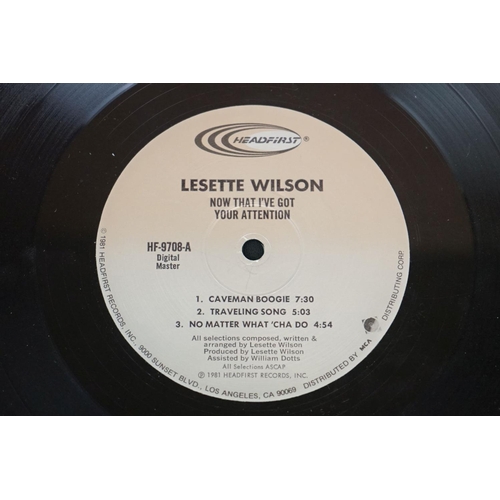 42 - Vinyl - Jazz Funk / Soul Jazz - 2 Original releases by Lesette Wilson. Look iNto Tomorrow (1984 US 1... 