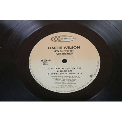 42 - Vinyl - Jazz Funk / Soul Jazz - 2 Original releases by Lesette Wilson. Look iNto Tomorrow (1984 US 1... 