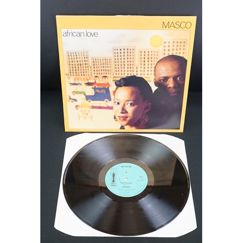 66 - Vinyl - Afrobeat / African - 5 rare 12” to include: Masco - African Love (1986 France, City 1 Record... 