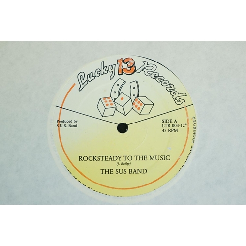 80 - Vinyl - Reggae / Rocksteady / Ska - The SUS Band - 4 copies of -  