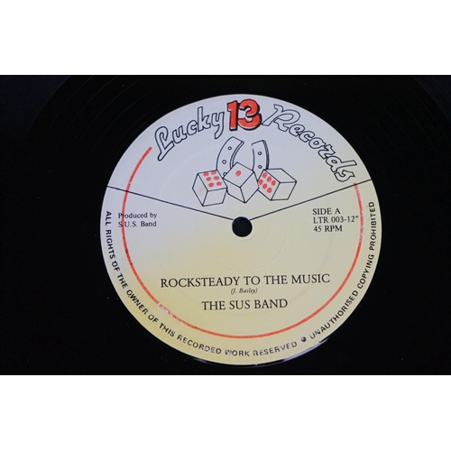 80 - Vinyl - Reggae / Rocksteady / Ska - The SUS Band - 4 copies of -  