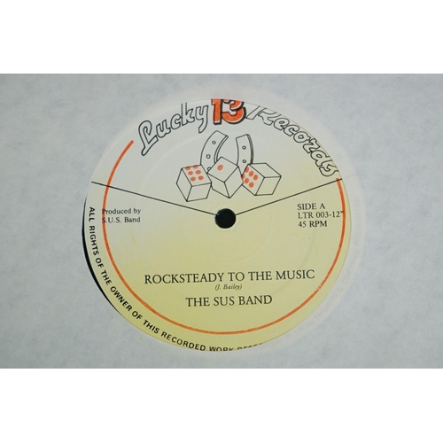 80 - Vinyl - Reggae / Rocksteady / Ska - The SUS Band - 4 copies of -  