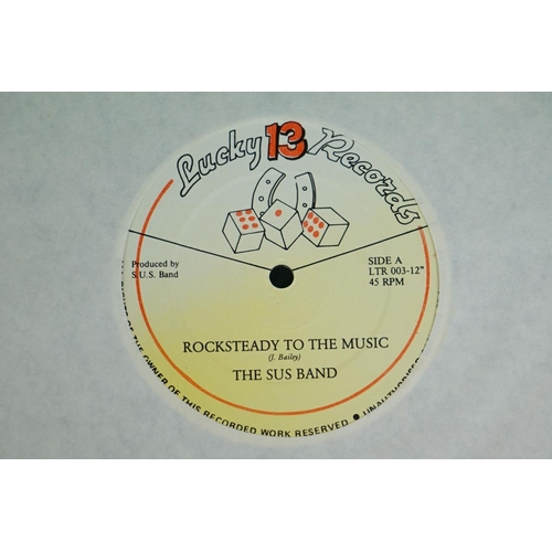 80 - Vinyl - Reggae / Rocksteady / Ska - The SUS Band - 4 copies of -  