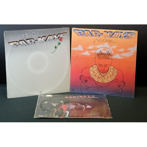 157 - Vinyl - Bar Kays - 3 original USA albums. Nightcruising (1981 USA, Mercury, SRM-1-4028) VG+ (still i... 