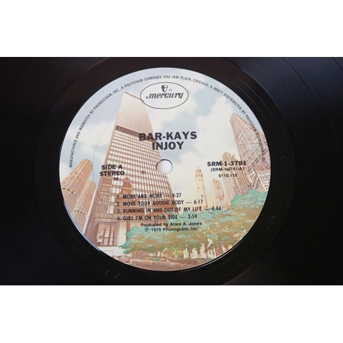 157 - Vinyl - Bar Kays - 3 original USA albums. Nightcruising (1981 USA, Mercury, SRM-1-4028) VG+ (still i... 