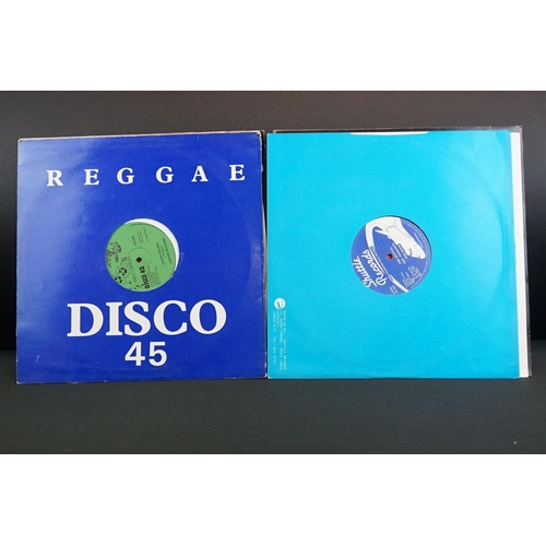 84 - Vinyl - Reggae - 15 Reggae / Dub 12” singles to include: Guardian Angel, Natural Mystics, Me And You... 