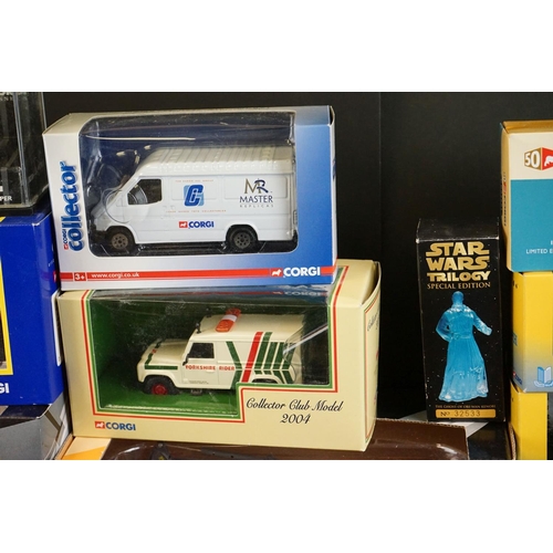 1115 - 15 Boxed diecast models to include 6x Corgi (including Corgi Classic 06801 VW Camper, 236 Motor Scho... 