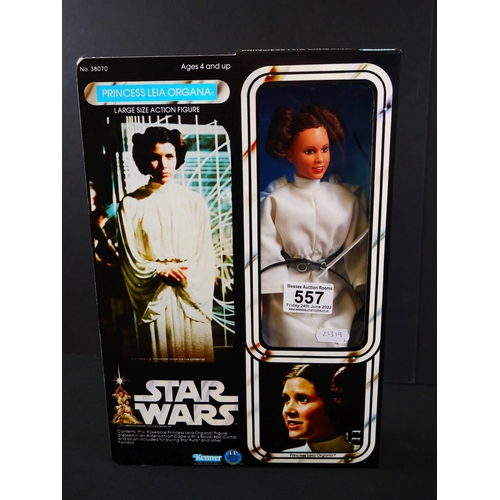 250 - Star Wars - Two original Kenner large size action figures to include Princess Leia Organa and Ben Ob... 