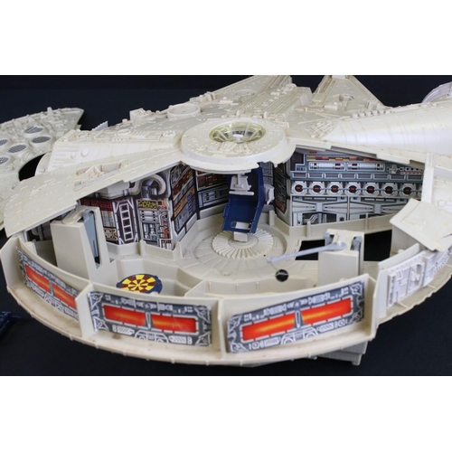 348 - Star Wars - Collection of original toys to include, Wumpa, Rancore, Tauntaun, Imperial Attack Base (... 