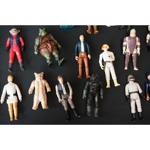 381 - Stars Wars - 72 original figures Ree-Yees, Klatuu, AT-AT Driver, R2-D2 (Sensorscope), Gamorrean Guar... 