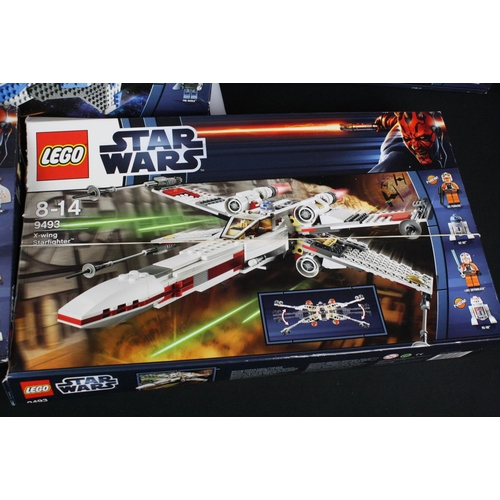 293 - Lego - Five boxed Lego Star Wars sets to include 9515 The Malevolence, 7680 The Twilight (missing in... 