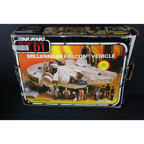 308A - Star Wars - Four original Millennium Falcon vehicles in varying states of completeness including a b... 