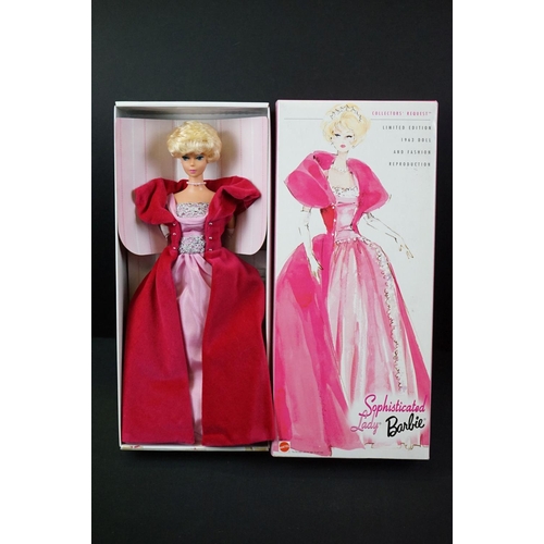 154 - Four boxed Mattel Barbie ltd edn dolls to include B3442 Silkstone Robert Best BFMC Signature Collect... 