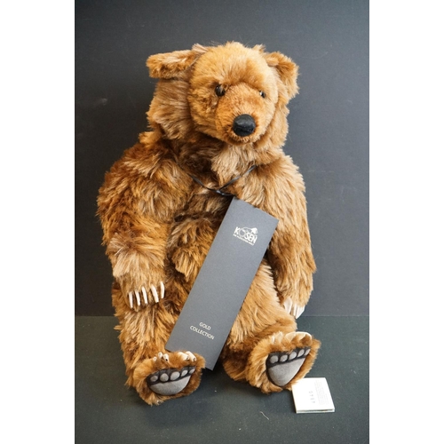 162 - Ltd edn Kosen Gold Collection Bear, numbered 94/100, complete with certificate, contained within ori... 